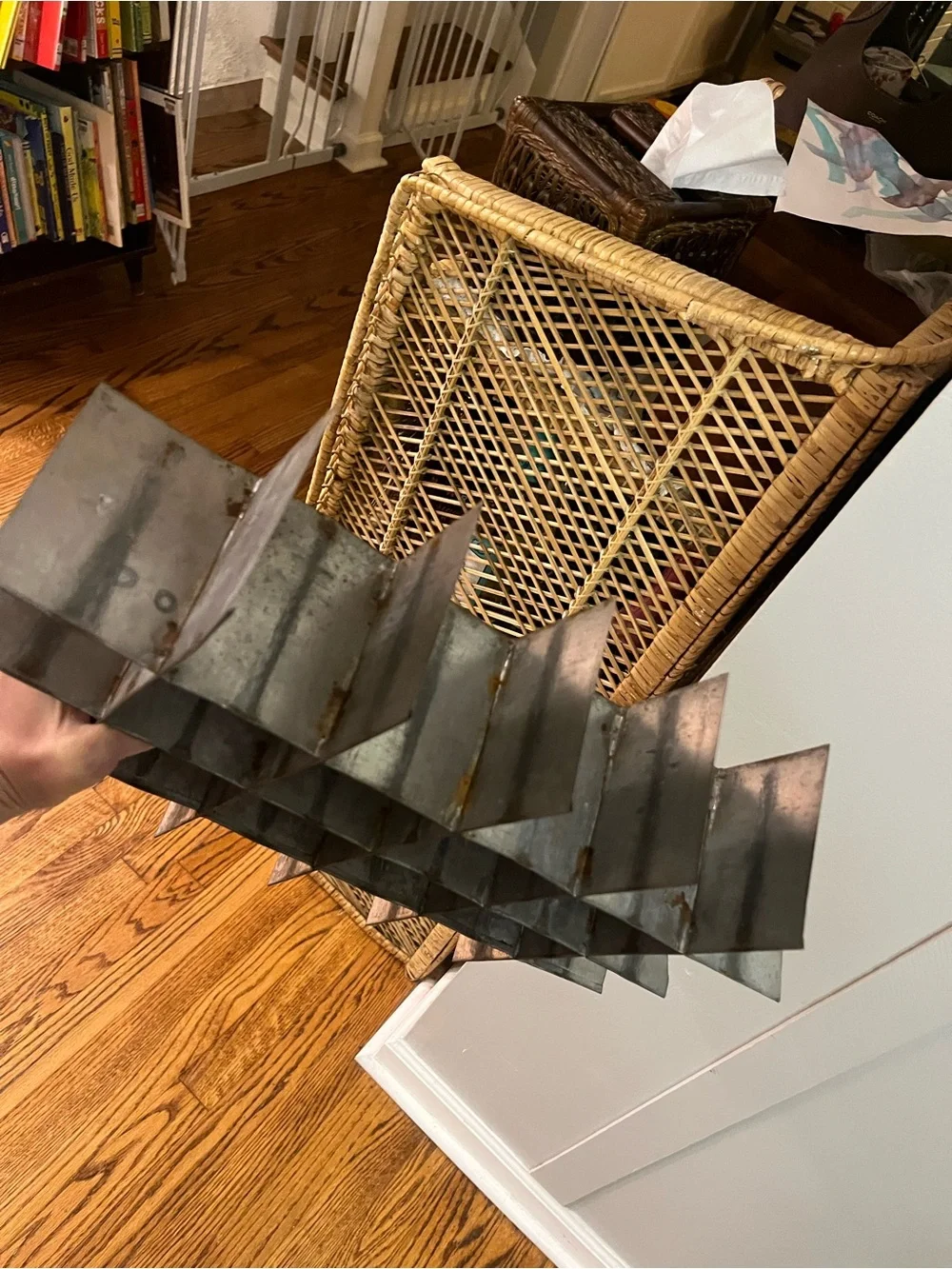 Antique Bottle Holder for Crate